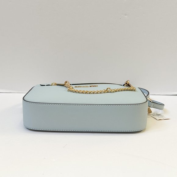 Michael Kors Jet Set Item East West Chain Crossbody Shoulder Bag Vista Blue - Picture 5 of 12
